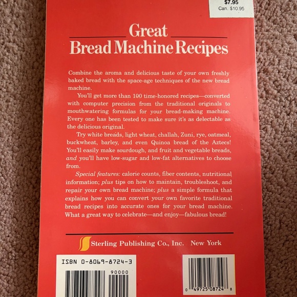 Great Bread Machine Recipes Book - Picture 2 of 2